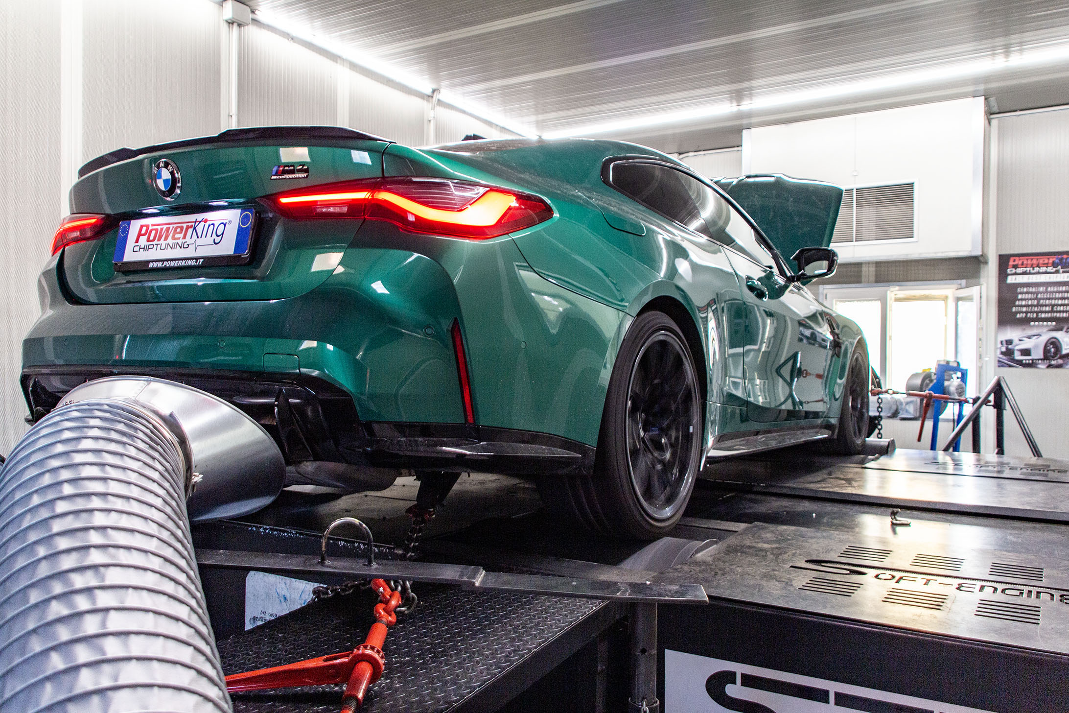 Rimappatura Stage 2 BMW S58 – banco prova PowerKing